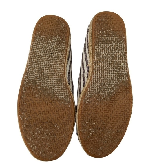 Toms Blue Striped Slip On Flats Size 5.5 Women's - Picture 9 of 9